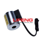 195681A1 12V Solenoid Valve Coil For Casse Backhoe Loader 570LXT 580L 580SL 590L 590SL