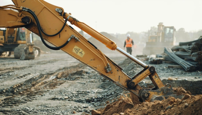 excavator hydraulic system overview